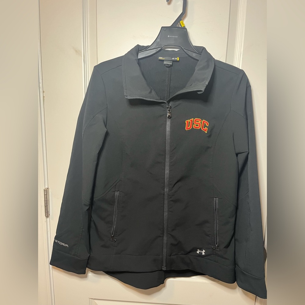 USC Trojans * Women's * UNDER ARMOUR Storm Jacket Size Medium Willing